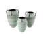 Ensemble de vases décoratifs en métal Ashli