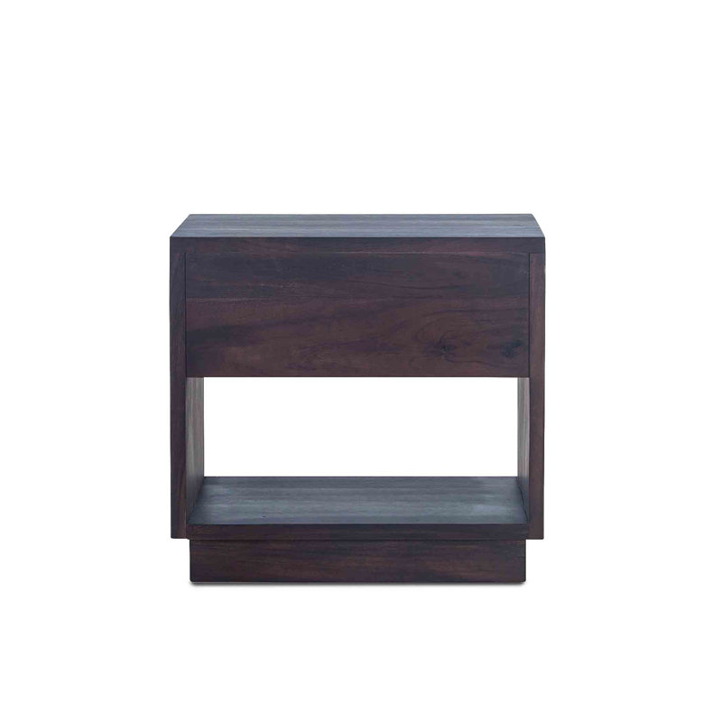 Palermo 1 - Drawer Solid Wood Nightstand