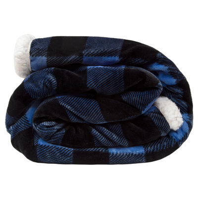 Lumberjack Buffalo Throw Blanket