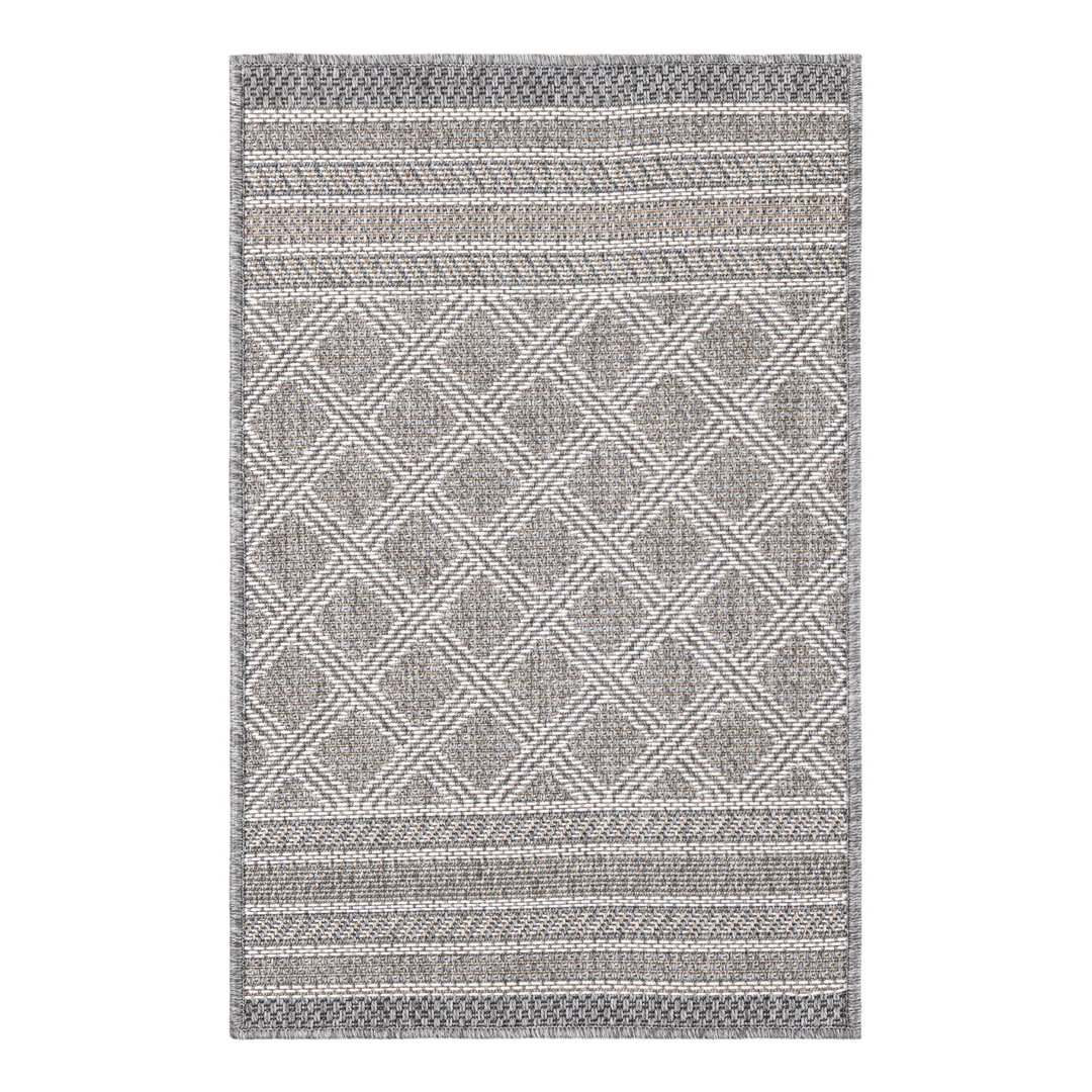 Indoor/Outdoor Trellis Area Rug Unique Loom Rug 