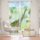 Synthetic Room Darkening Curtain Pair