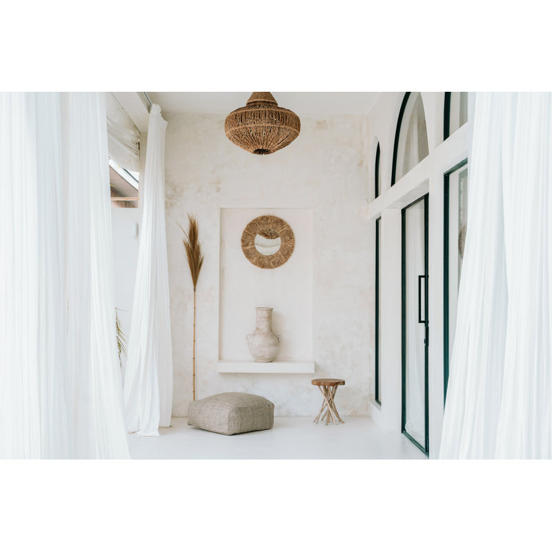 Glenmore Shell Round Mirror