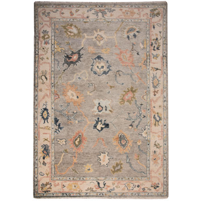 100% Wool Hand Knotted Area Rug