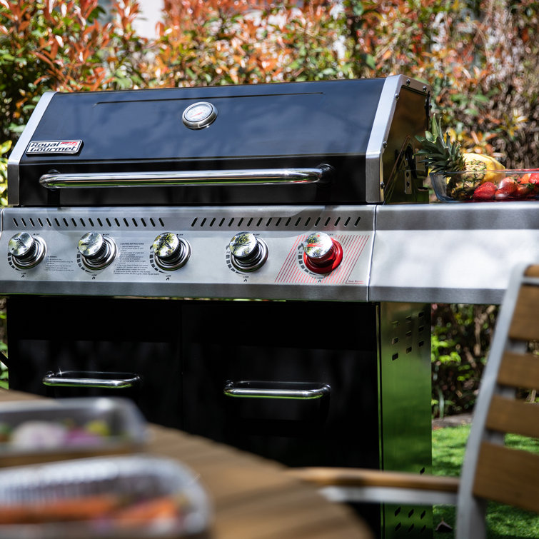 5-Burner Gas Grill with Side Burner | Royal Gourmet