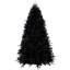 Arbre de Noël noir de 7 pi avec 450 lumières à DEL blanches, 1916 pointes réalistes, branches articulées pour un assemblage rapide et réaliste
