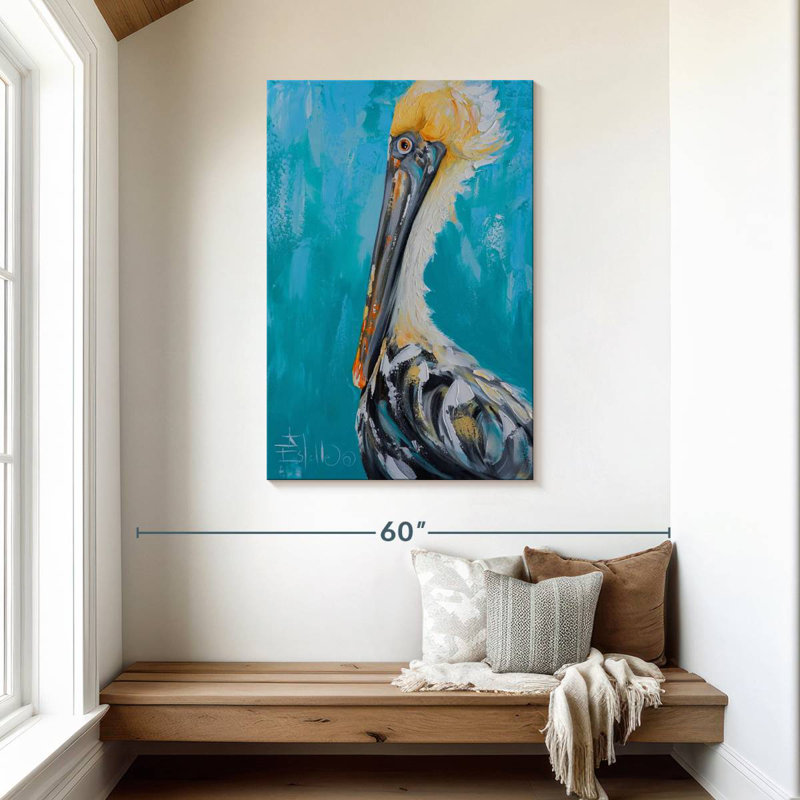 Brampt Posh Pelican, 45" H x 30" W
