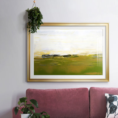 From the Terrace III-FramedFramed Print W Beveled Matt and Glass