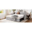 Lit de jour simple tapissier avec lit gigogne