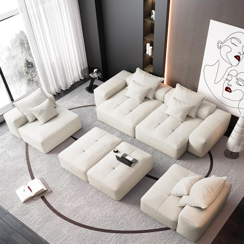 Canapé modulaire surdimensionné Modern