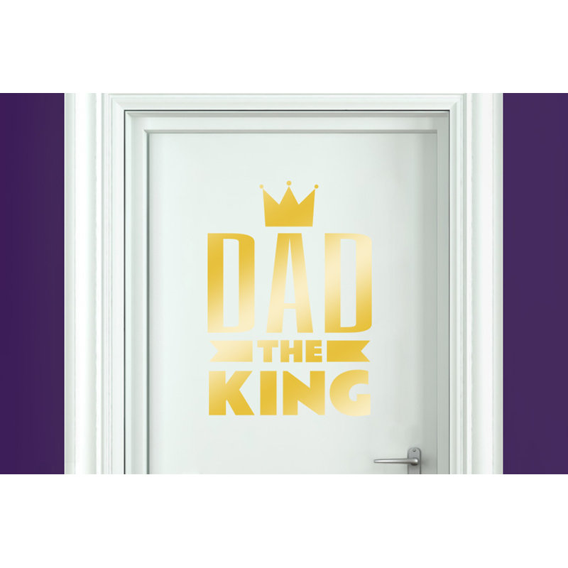 Wall Decal, Shiny Gold