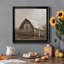Red Barn VI - Reproduction d'art sur toile encadrée-1675350690-1675350691