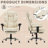 Executive Office Chair with 6-point Massage, Footrest-238746061