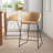 Kyle Counter Stool with Metal Frame