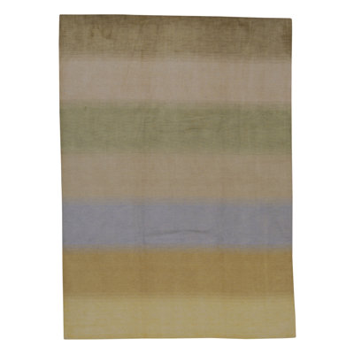 Gabbeh Wool Striped Area Rug