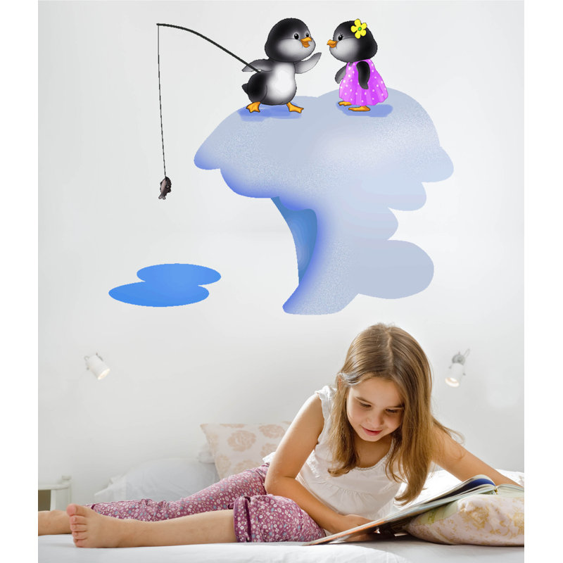 Animals Non-Wall Damaging Wall Decal, 20.5" H x 24" W