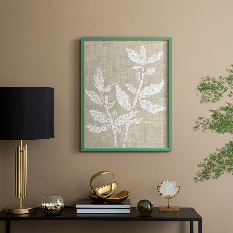 Autumn Romance II Framed Print - Solid Wood, H 11 po x l 9 po, Vert