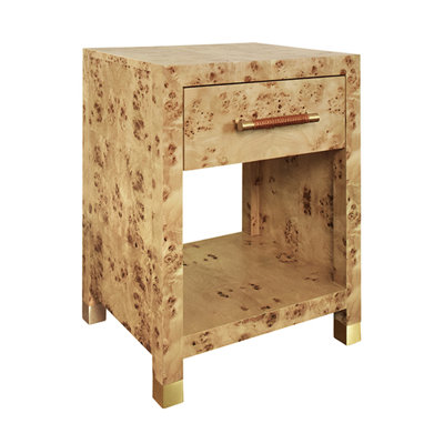 Pelham Solid Wood Top End Table with Storage
