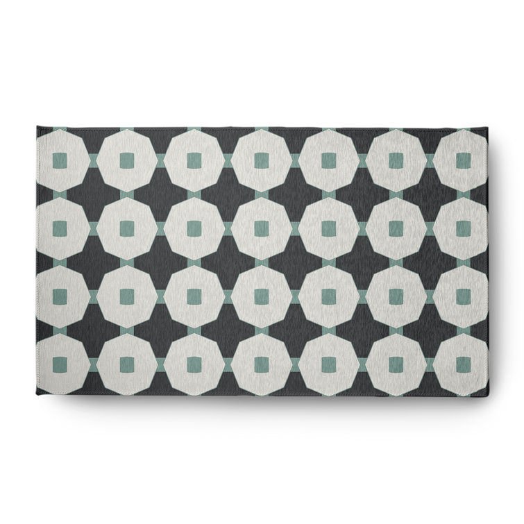 Cynar Chenille Geometric Indoor Rug