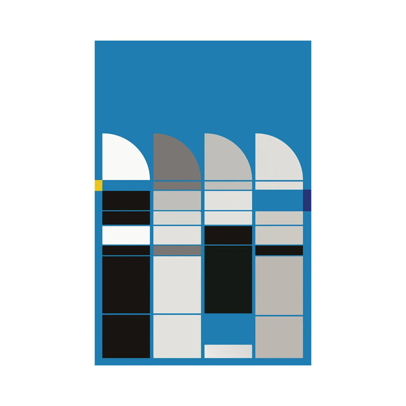 Bauhaus Museum - Wrapped Canvas Gallery-Wrapped Canvas Giclée, 30.48 cm H x 45.72 cm W
