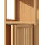 Meuble de rangement multifonctionnel en bambou de grande capacité pour salle de bain et salon
