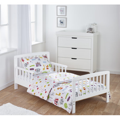 Reversible Animals Toddler Bedding Set
