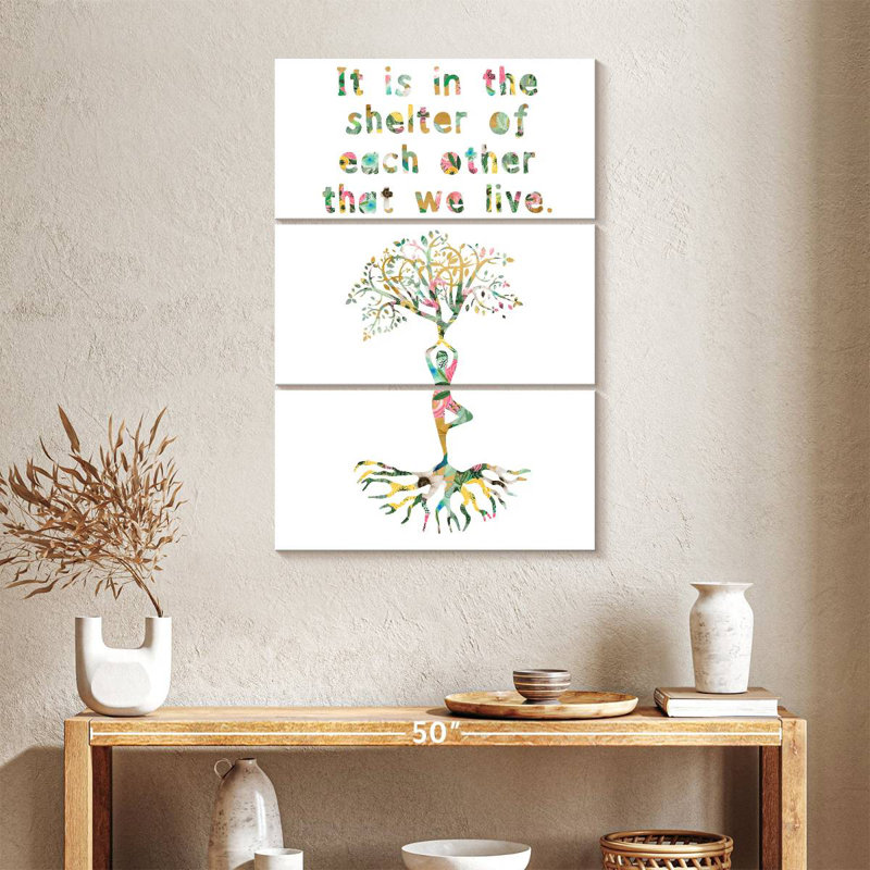 Tergel Yoga Tree, 32" H x 20" W