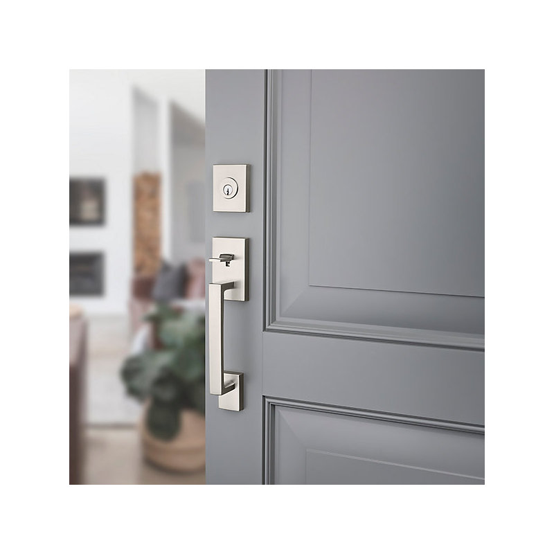 La Jolla Entry Set, Lifetime Satin Brass