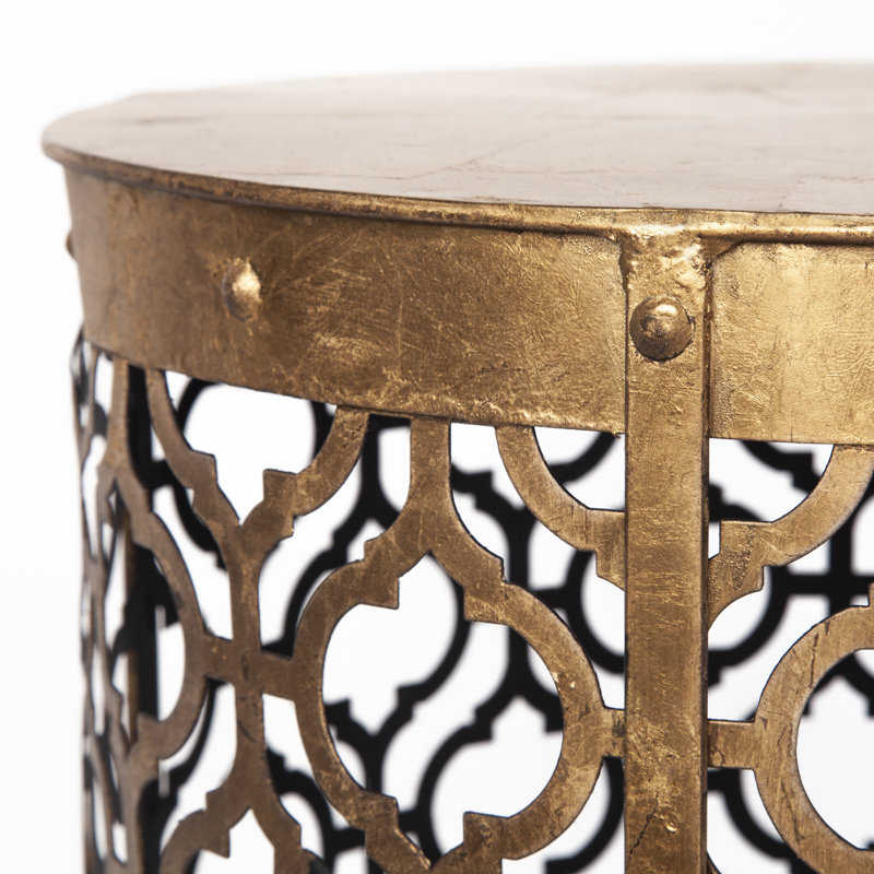 Crossley Iron Top End Table Set