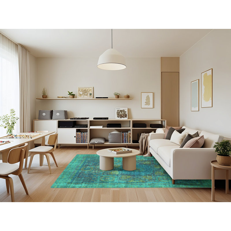 Montanye Performance Oriental Indoor Rug, Rectangle 7' x 9'