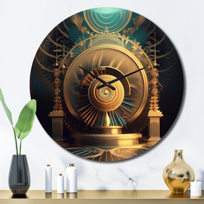 Metal Wall Clock