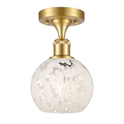 Plafonnier semi-encastré 1 lumière Ballston - Adreann