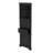 Triangular Corner Cabinet With Triple Drawers And Customizable Shelves-565974136