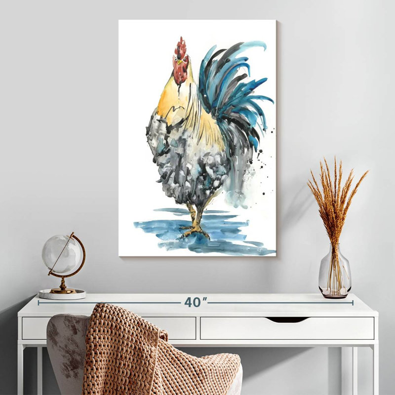 Brampt Rooster Splash II, 30" H x 20" W