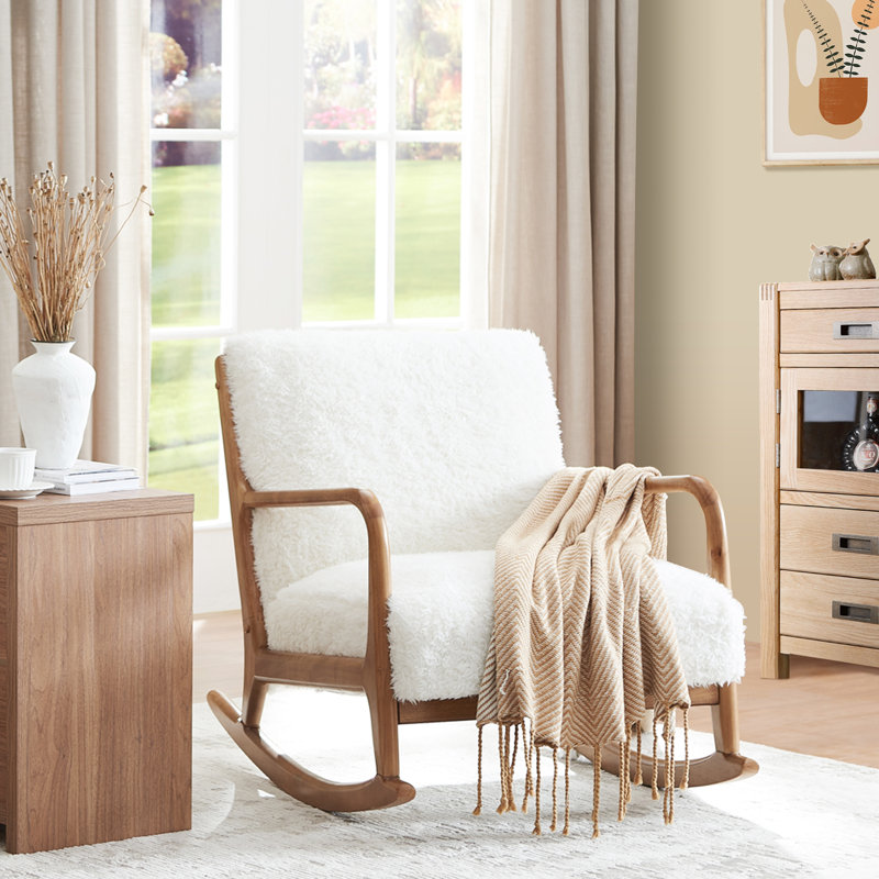 Solid Wood Rocking Chair