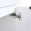 36,21 po Meuble-lavabo profond avec lavabo et tablette - Portes murales à fermeture en douceur de style moderne 36 po
