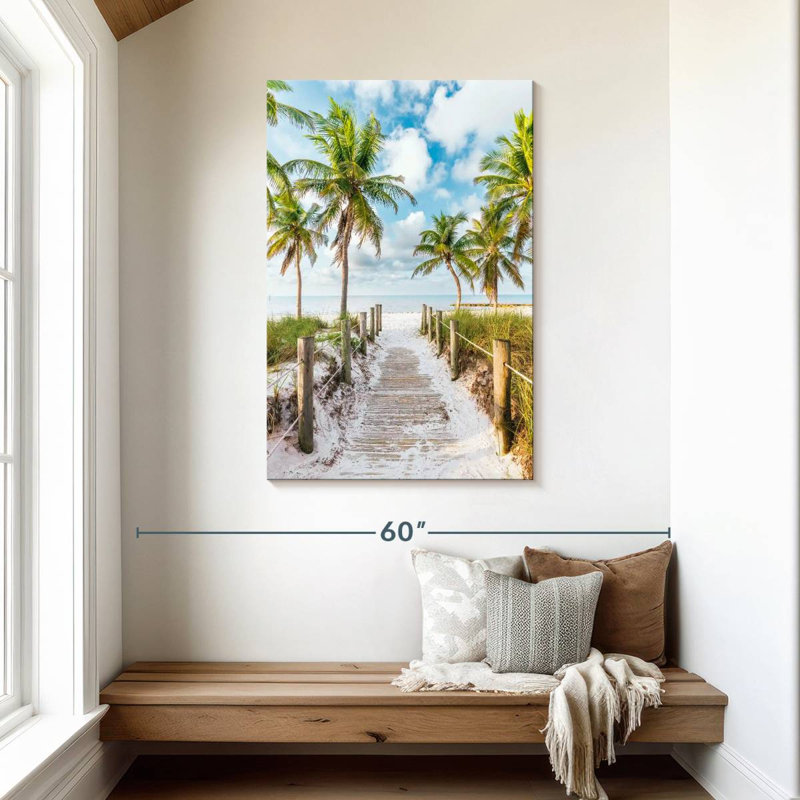 Aime To The Beach, 45" H x 30" W