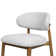 Gefjun Upholstered Counter Stool with Solid Wood Frame