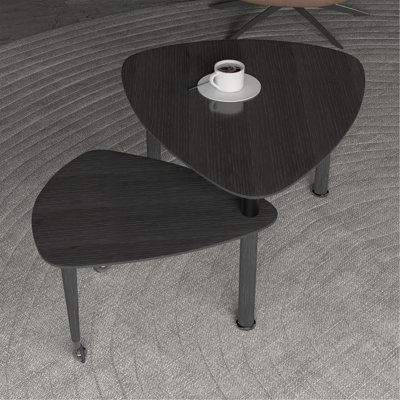 360 degree Rotatable modern Coffee Table for Living Room, solid wood legs with simply assemble Cocktail Table, Rotating Modern Apartment Wood Furniture