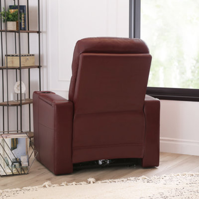 Vannatta Faux Leather Power Recliner