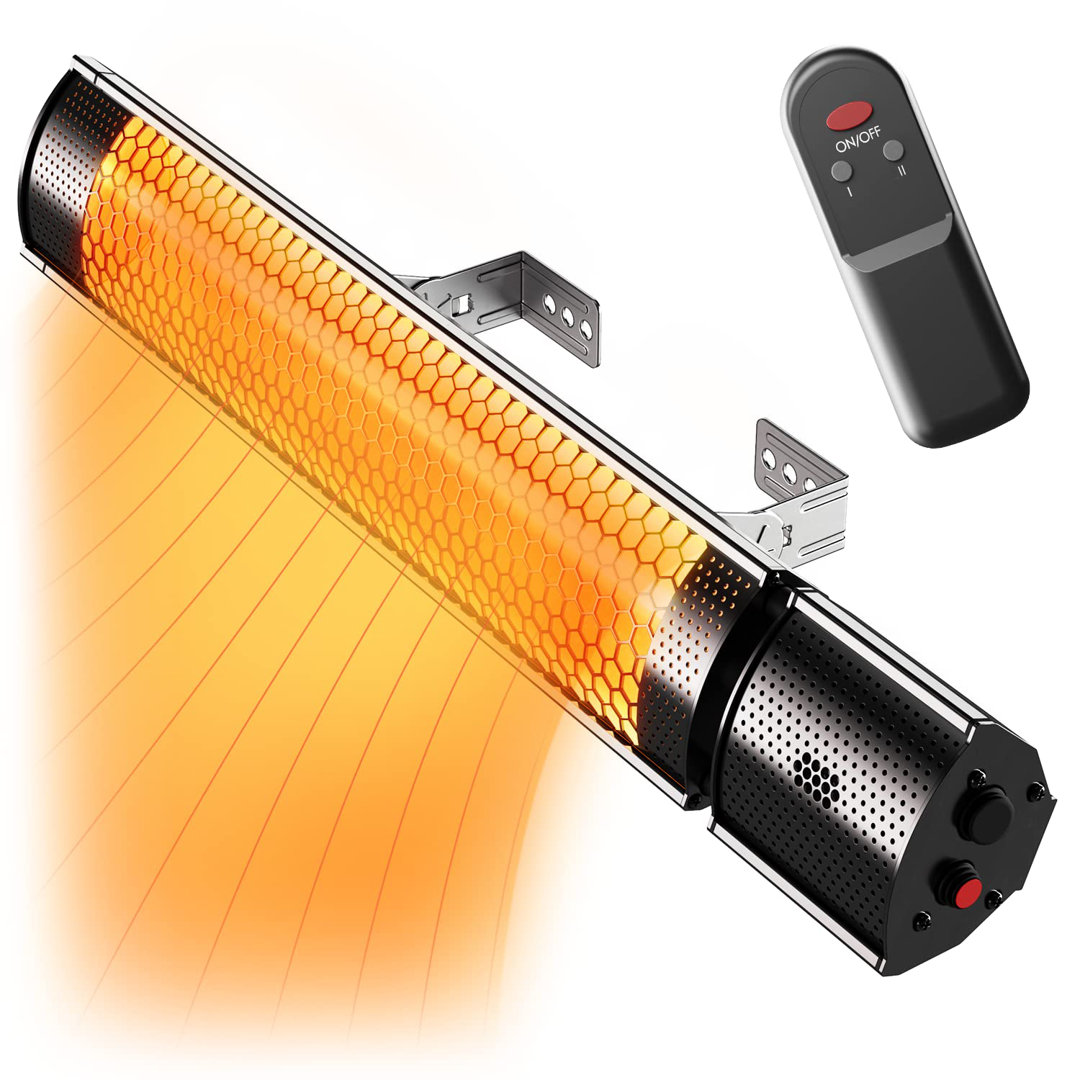 Belfry Heating Dickson Electric Skirting Board Space Heater , Remote Included