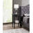Dalton Nightstand-End Table with One Drawer Black-34342769