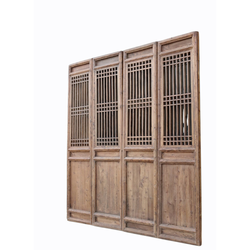 Unfinished Pine Folding Screen Doors