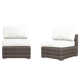 Tarin Rattan Wicker Fully Assembled 6 - Person Seating Group with Cushions