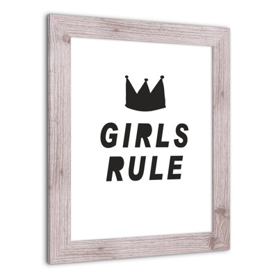 Art encadré, "Filles de règle"