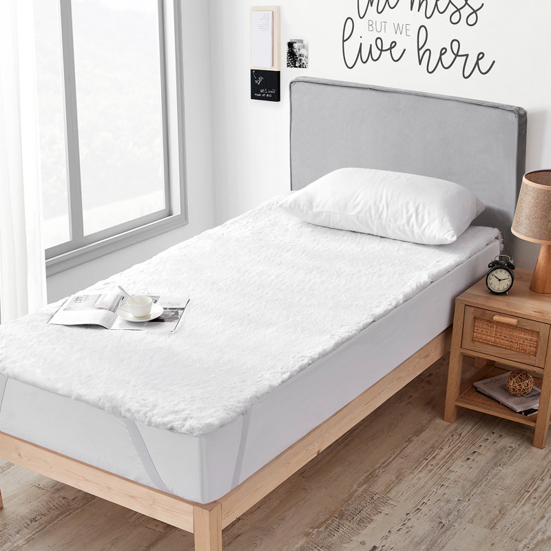 Surmatelas Chunky Bunny Coma, Simple, Blanc