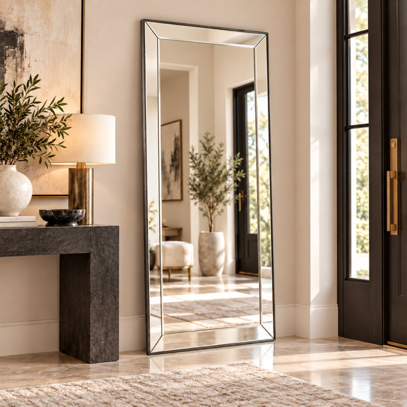 Metal Rectangle Mirror