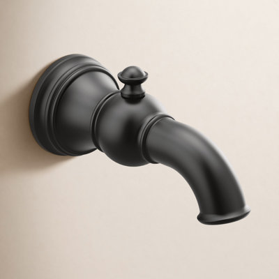 Weymouth Wall-Mounted Tub Spout with Diverter
