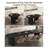 Extendable Foldable Dining Room Table for 1-10 People