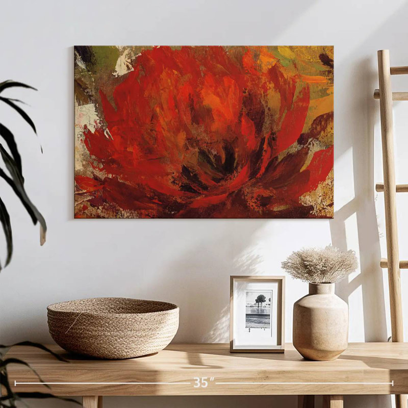 Harnek Fiery Dahlias II, H 16 po x l 24 po