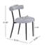 Chaises de salle à manger modernes et minimalistes, confortables et élégantes pour divers décors, ensemble de 2-2137936135